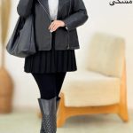 کت چرم زنانه لاین