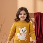 بلوز بافت گربه دم پاپیونی 2سیب