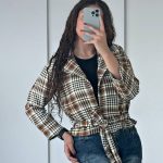 ترنج کت چهارخانه جامه