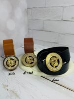 کمربند ورساچ 3.5سانتی سگک طلایی - Image 2