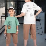 تیشرت شلوارک اسپرت لبخند 40.45