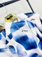 شومیز ساتن طرحدار - Image 3