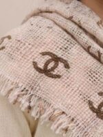 شال کنفی دور ریش طرحدار - Image 3