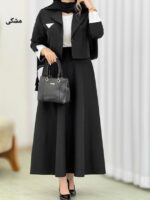 کت دامن پرشیا مچ سفید لاین - Image 4