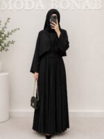 دوتیکه مرواریدی مشکی مجلسی