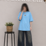 تیشرت لانگ گلدوزی
