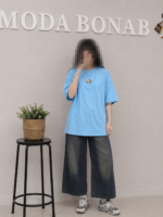 تیشرت لانگ گلدوزی