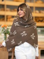 شال پلیسه لمه دار