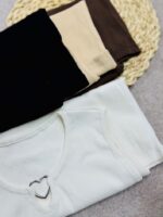 تاپ کبریتی یقه قلبی - Image 2