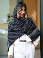 شال پلیسه لمه دار برشکا - Image 2