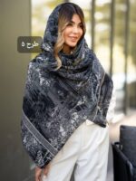 شال پلیسه لمه دار برشکا - Image 8