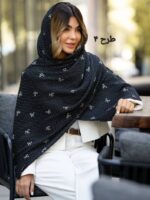 شال پلیسه لمه دار برشکا - Image 7