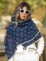 شال پلیسه پاپیونی