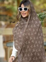 شال پلیسه پاپیونی - Image 4