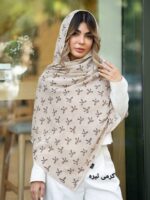شال پلیسه پاپیونی - Image 3